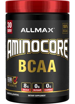 Аминокислота BCAA Allmax Nutrition AminoCore, 315 грамм Ананас...