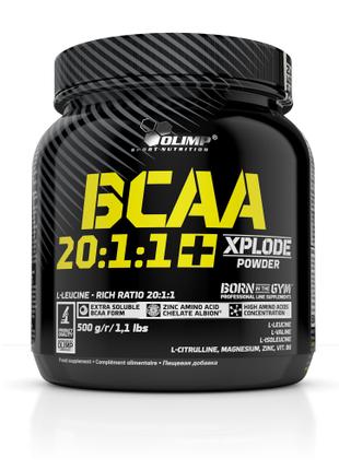 Аминокислота BCAA Olimp BCAA 20:1:1 Xplode, 500 грамм Грейпфрут