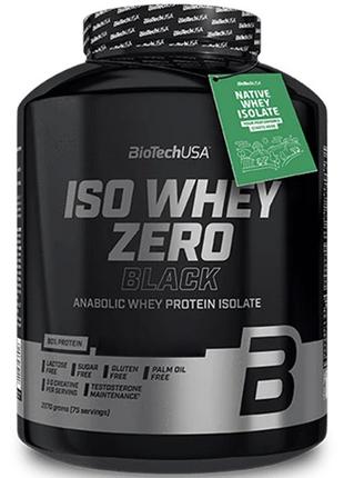 Протеин BioTech Iso Whey Zero Black, 2.27 кг Шоколад