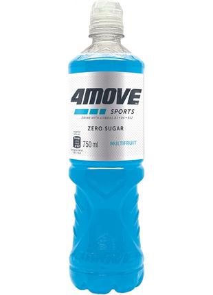 Изотоник 4MOVE Isotonic Drink Zero Sugar, 750 мл Мультифрукт