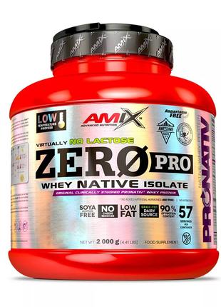Протеин Amix Nutrition ZeroPro Protein, 2 кг Ванильный чизкейк
