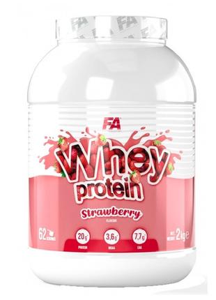 Протеин Fitness Authority Wellness Line Whey Protein, 2 кг Клу...