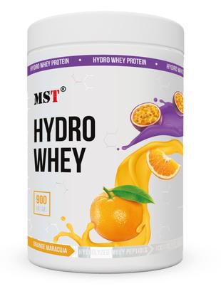 Протеин MST Hydro Whey, 900 грамм Апельсин-маракуйя