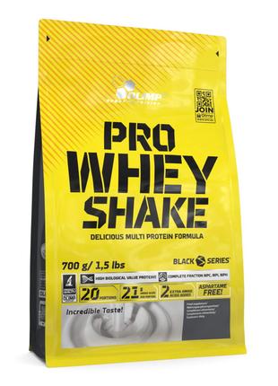 Протеин Olimp Pro Whey Shake, 700 грамм Клубника