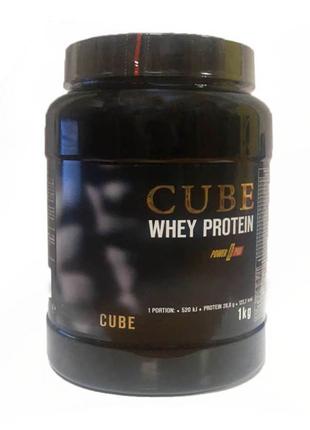 Протеїн Power Pro CUBE Whey Protein, 1 кг Лісова ягода (банка)