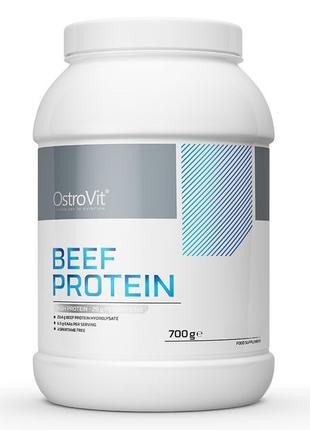Протеин OstroVit Beef Protein, 700 грамм Клубника