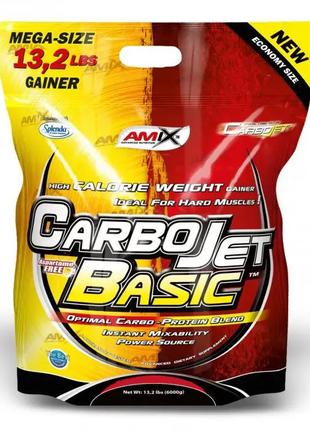 Гейнер Amix Nutrition CarboJet Basic, 6 кг Клубника