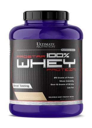 Протеин Ultimate Prostar 100% Whey Protein, 2.39 кг Печенье-крем