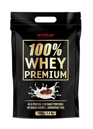 Протеїн Activlab 100% Whey Premium, 2 кг Шоколад