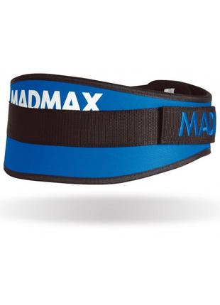 Пояс для тяжелой атлетики MAD MAX MFB 421, Blue M