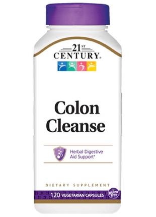 Натуральная добавка 21st Century Colon Cleanse, 120 вегакапсул