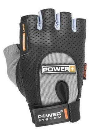 Перчатки для фитнеса Power System PS-2500, Black/Grey M
