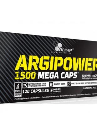 Аминокислота Olimp ArgiPower 1500 Mega Caps, 120 капсул