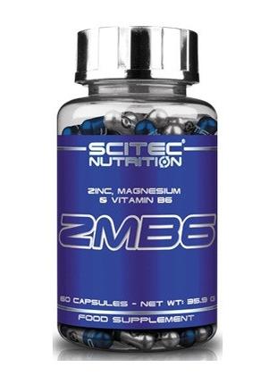 Стимулятор тестостерона Scitec ZMB6, 60 капсул