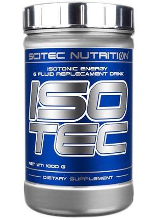 Изотоник Scitec Isotec, 1 кг Лимонный чай