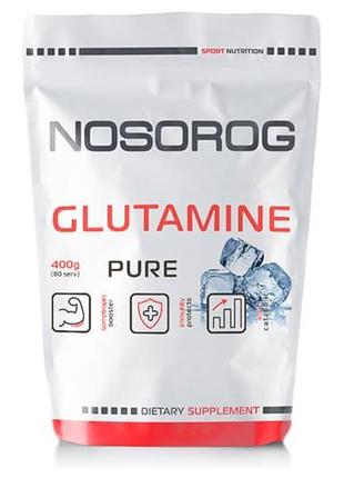 Аминокислота Nosorog Glutamine, 400 грамм