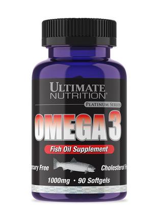 Жирные кислоты Ultimate Omega 3 18:12 Softgels, 90 капсул