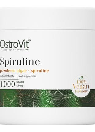 Натуральная добавка OstroVit Vege Spiruline, 1000 таблеток