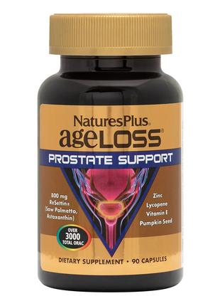 Натуральная добавка Natures Plus AgeLoss Prostate Support , 90...