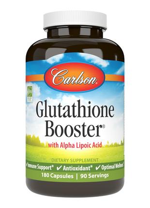 Натуральна добавка Carlson Labs Glutathione Booster, 180 капсул