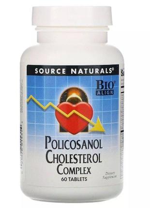 Натуральная добавка Source Naturals Policosonol Cholesterol Co...