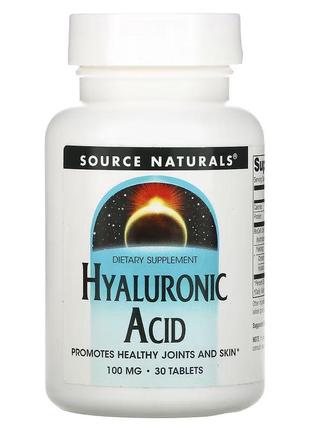 Препарат для суставов и связок Source Naturals Hyaluronic Acid...