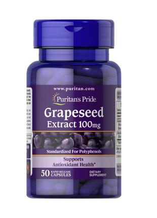 Натуральная добавка Puritan's Pride Grape Seed Extract 100 mg,...