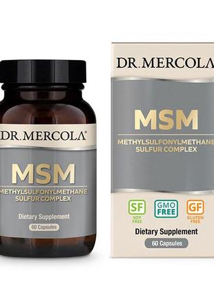 Препарат для суставов и связок Dr. Mercola MSM, 60 капсул