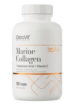 Препарат для суставов и связок OstroVit Marine Collagen with H...