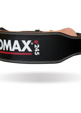 Пояс для важкої атлетики MAD MAX Leather MFB 245 Black XL