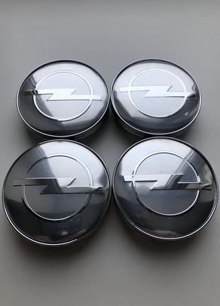 Ковпачки заглушки на литі диски Опель Opel 60 мм