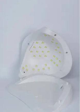 Sun X5 Plus гібридна UV/LED-лампа для манікюру 80 Вт. Біла