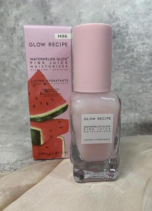 Увлажняющий крем для лица glow recipe watermelon