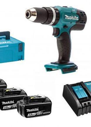 Makita DHP482RF3J Аккумуляторная ударная дрель НОВАЯ!!!