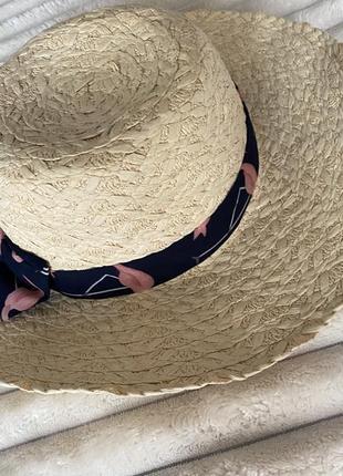 Шляпа женская пляжная