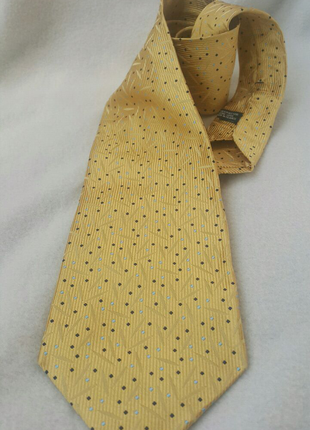 Французский шелковый галстук Lanvin