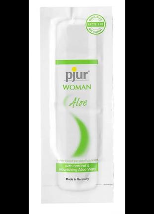 Универсальный лубрикант на водной основе - pjur Women Aloe, 2 ml