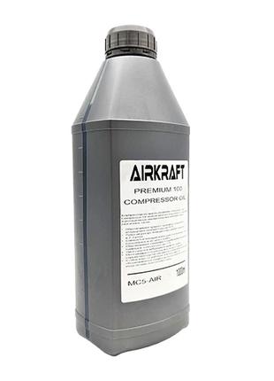 Компрессорное масло 1л AIRKRAFT Premium 100 Compressor Oil MC5...