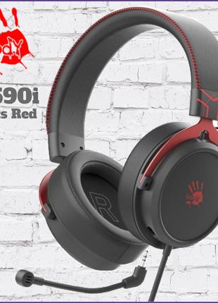 Гарнітура Bloody M590i (Sports Red) 7.1 віртуальний звук USB +...