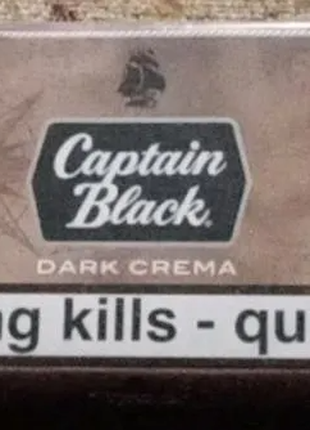 Captain Black Dark Crema блок сигарил, міні сигари Dark Crema