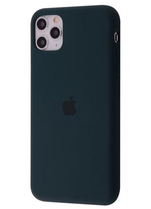 Чехол Silicone Case Full iPhone 11 Pro Max clover