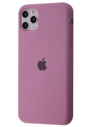 Чехол Silicone Case Full iPhone 11 Pro black currant