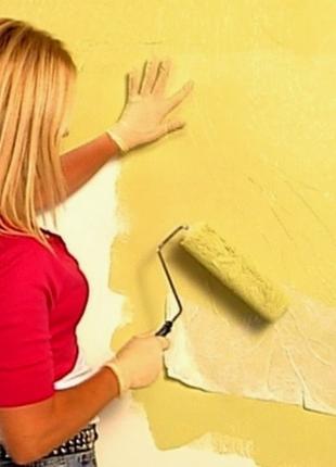 Покраска стен Малярные работы Киев