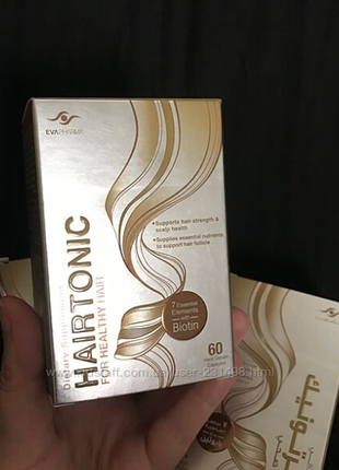 HairTonic Вітаміни для волосся нігтів 60 капс Пантогар Єгипет