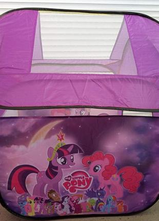 Игровая Детская Палатка для Девочек My little Pony