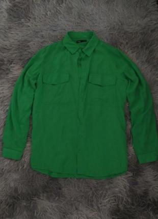 Зелена рубашка sinsay