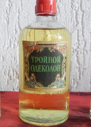 Винтажный одеколон Тройной (ОРИГИНАЛ)