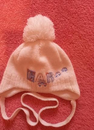 Зимова шапка для новонародженого