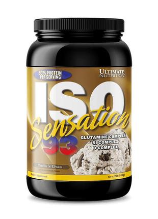Протеин Ultimate Iso Sensation, 908 грамм Печенье-крем