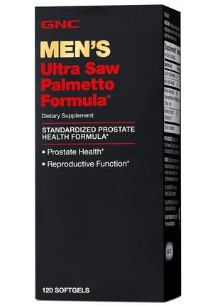 Натуральная добавка GNC Men's Saw Palmetto Formula Ultra, 120 ...